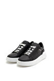 Kadın Rey Lace-Up Bağcıklı Sneakers - Siyah | 36