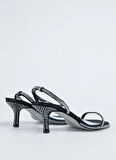 Siyah Kadın Topuklu Sandalet CF3540_001