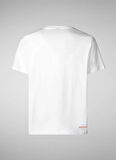 Save The Duck Bisiklet Yaka Düz Beyaz Erkek T-Shirt DT1194MBESY2000000 ADELMAR BEYAZ