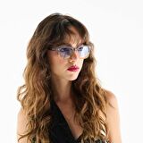 Okkia Giovanni Havana Mavisi Unisex Güneş Gözlüğü Mavi Gradyan