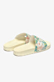 Superga 1908 Slıdes Hıbıscus Prınt Polysoft Unisex Bej Terlik S2134MW-A28-SP