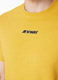 K-Way Bisiklet Yaka Sarı Erkek T-Shirt K4124DW_ODOM ESTABLISHED