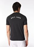 K-Way Bisiklet Yaka Siyah Erkek T-Shirt K4124DW_ODOM ESTABLISHED
