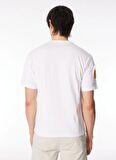 K-Way Bisiklet Yaka Turuncu Erkek T-Shirt K5127JW_FANTOME SLEEVE POCKET