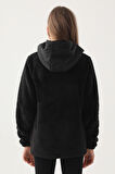 Kappa Kız Çocuk Siyah Sweatshirt