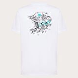 Oakley FINISH LINE CREW TEE Erkek T-Shirt OAK.FOA405438-OAK.100-S1