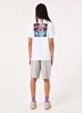 GOLDEN HOUR BARK TEE Beyaz Bisiklet Yaka Regular Fit Erkek T-Shirt