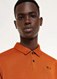 Oakley OAKLEY ICON TN PROTECT RC Turuncu Normal Düz Erkek Polo T-Shirt