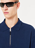 Oakley OAKLEY DRIVEN ZIP POLO Lacivert Normal Düz Erkek Polo T-Shirt