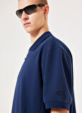 Oakley OAKLEY DRIVEN ZIP POLO Lacivert Normal Düz Erkek Polo T-Shirt