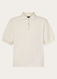 Oakley OAKLEY DRIVEN ZIP POLO Krem Normal Düz Erkek Polo T-Shirt