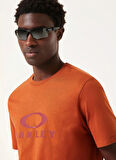 Oakley O BARK 2.0 Turuncu Bisiklet Yaka Normal Baskılı Erkek T-Shirt