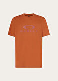 Oakley O BARK 2.0 Turuncu Bisiklet Yaka Normal Baskılı Erkek T-Shirt