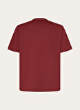 Oakley BARK NEW SS Kırmızı Bisiklet Yaka Normal Düz Erkek T-Shirt