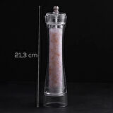 Porsima 5915366 Baharat Öğütücü Değirmen Baharat Değirmeni El Değirmeni Tuz Karabiber Öğütücü Baharatlık