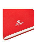 Pineider Defter Milano 9x14 96F 80G Rosso Fu Silver CNS1S099106601