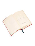 Pineider Defter Milano 9x14 96F 80G Rosso Fu Silver CNS1S099106601