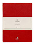 Pineider Defter Milano 19x25 cm Rosso Fu Si CNL1S099108601