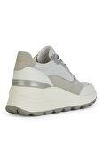 Geox Beyaz - Gümüş Kadın Sneaker D SPHERICA EC13 A