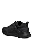 Geox Siyah Erkek Sneaker U SANZIO C - NBK SYNT.LEA