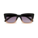 Okkia Elba Unisex Güneş Gözlüğü Siyah-Pudra/ Lens: Siyah Gradyan OK044-BP