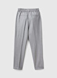 United Colors of Benetton Gri Kadın Normal Pantolon 4962DF079