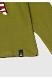 United Colors Of Benetton Erkek Antrasit Tişört (Model Kodu: 3Atng10G6 )