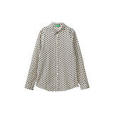 Kadın %100 Koton Desenli Gömlek