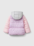 Benetton Kız Çocuk Çok Renkli Mont 1-6 Yaş Lila
