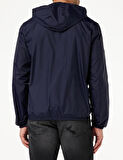 Erkek Kapüşonlu Yağmurluk - Lacivert  | L