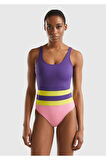 United Colors Of Benetton Kadın / Kız Mor Mayo (Model Kodu: 624P3L035I01I )