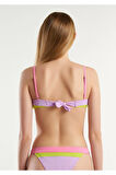 United Colors Of Benetton Kadın / Kız Pembe Bikini Üst (Model Kodu: 624P3L035R04U )