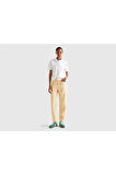 Benetton Kadın Polo Yaka T-Shirt 3WG9D300K-24Y