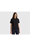 Benetton Kadın Polo Yaka T-Shirt 3WG9D300K-24Y