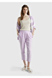 United Colors Of Benetton Kadın / Kız Lila Pantolon (Model Kodu: 124P4Agh558X5 )