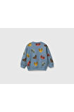 United Colors Of Benetton Erkek Antrasit Sweatshırt (Model Kodu: 3J4Eg10Gk )