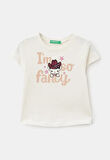 United Colors Of Benetton Kız Bebek Tshirt 3I1XG10DI