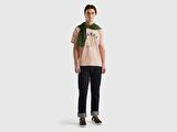 United Colors of Benetton Erkek Tshirt 3MI5U108D-24Y