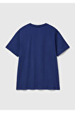 United Colors Of Benetton Erkek Lacivert Tişört (Model Kodu: 124A3Vteu109G )