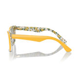 Dolce Gabbana DX 4427 34437J 49 Çocuk Cat Eye Sarı Kemik Güneş Gözlüğü