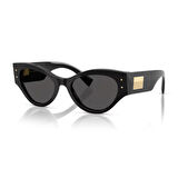 Dolce Gabbana DG 4480 50187 53 Kadın Kelebek Siyah Kemik Güneş Gözlüğü