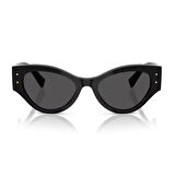 Dolce Gabbana DG 4480 50187 53 Kadın Kelebek Siyah Kemik Güneş Gözlüğü