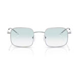 Armani Exchange AEX 2055S 60453F 46 Kadın Kare Gri Metal Güneş Gözlüğü