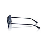 Armani Exchange AEX 2054S 609980 57 Erkek Pilot Siyah Metal Güneş Gözlüğü