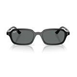 Ray-Ban RB 4455 667781 49 Polarize Zuri Unisex Yastık Siyah Kemik Güneş Gözlüğü