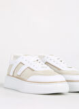 Fabi Beyaz - Bej Erkek Sneaker FU0828.B00ZIP82N