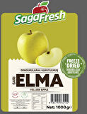 SagaFresh Dondurularak Kurutulmuş Sarı Elma Dilimleri 1000g