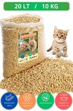 Sodra Kedi Kumu %100 Organik Çam Kokulu Pelet 6mm 20lt (10kg)