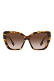 BURBERRY BE 4366 COL 3981/13 55-16-140 KADIN GÜNEŞ GÖZLÜĞÜ