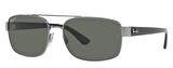 Ray-Ban RB3687 004/58 58 Polarize Erkek Güneş Gözlüğü